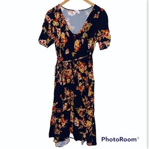 Isabel Maternity Floral Dress